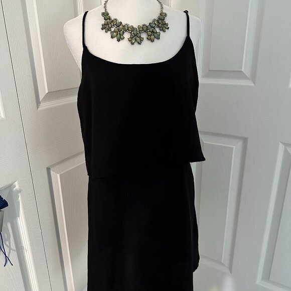 Abercrombie & Fitch Black Dress Size Large - Picture 1 of 7
